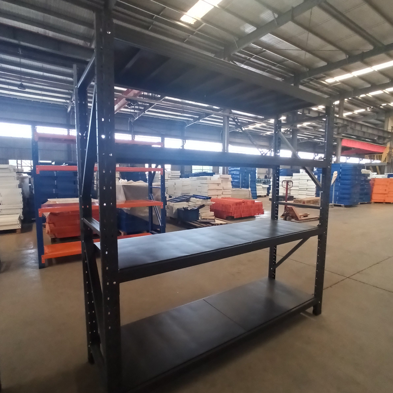 Black 2000*600*2000 mm Rack de acero 